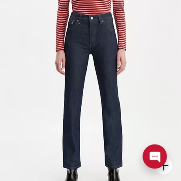 Levi’s 501 Original Fit - Dark Wash - Picture 1 of 4